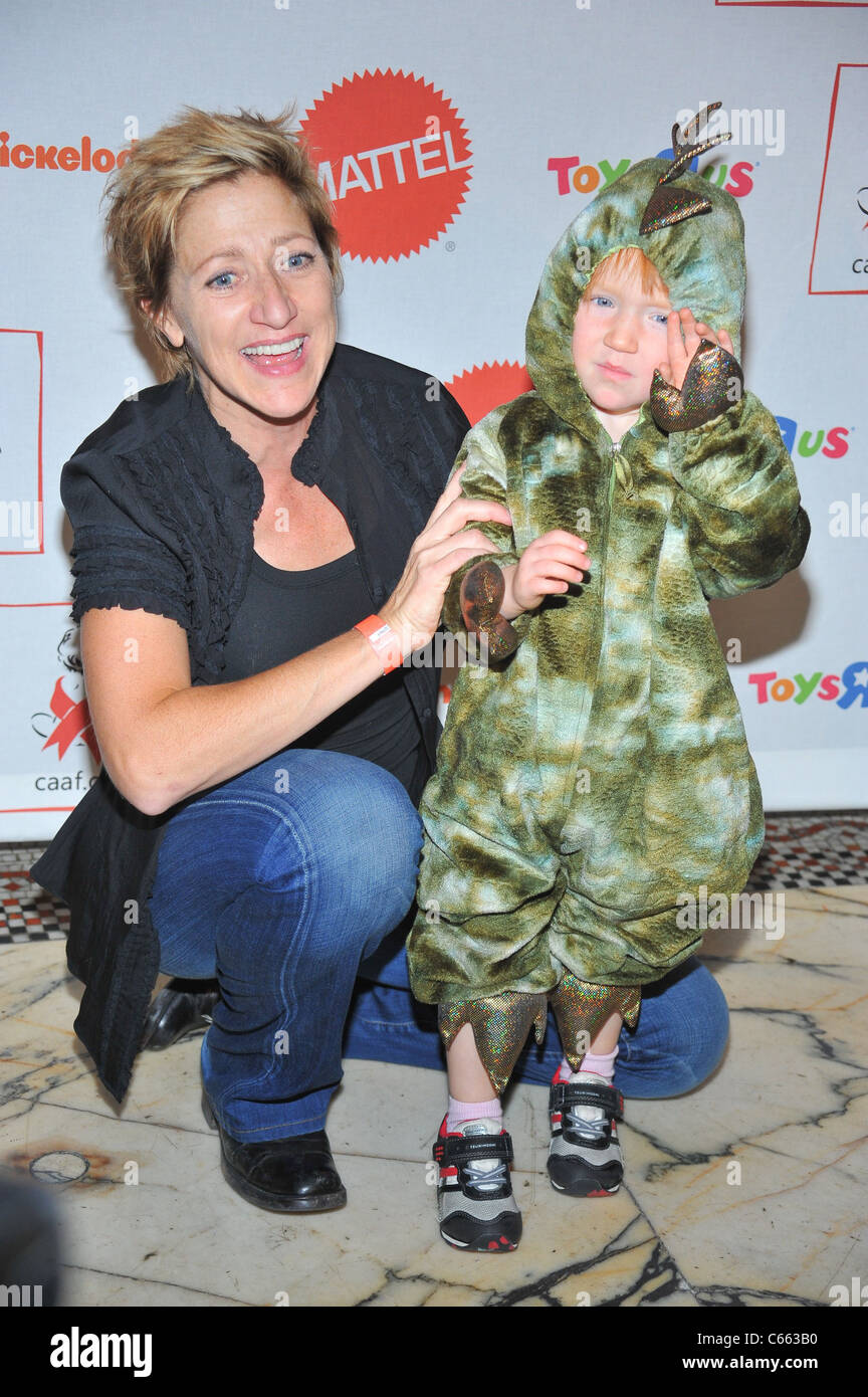 Edie Falco, Macy Falco at arrivals for The Children Affected by AIDS Foundation 9th Annual Dream Halloween, Capitale, New York, Stock Photo