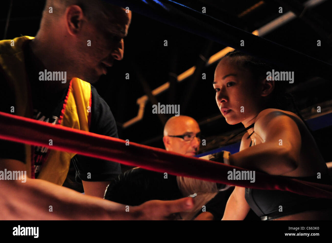Jessica Ng at a public appearance for TAKE ON SHOW Presents $10,000 Professional Muay Thai Kickboxing Tournament, 7 Train Theater, Flushing, NY July 17, 2010. Photo By: Gregorio T. Binuya/Everett Collection Stock Photo