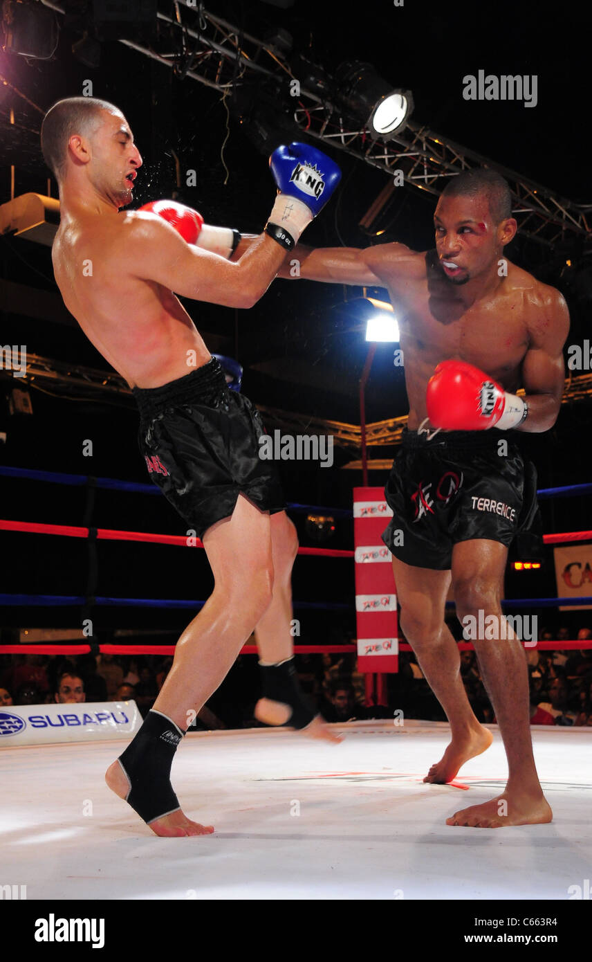 Omar Ahmed (L), Terrence Hill (R) at a public appearance for TAKE ON