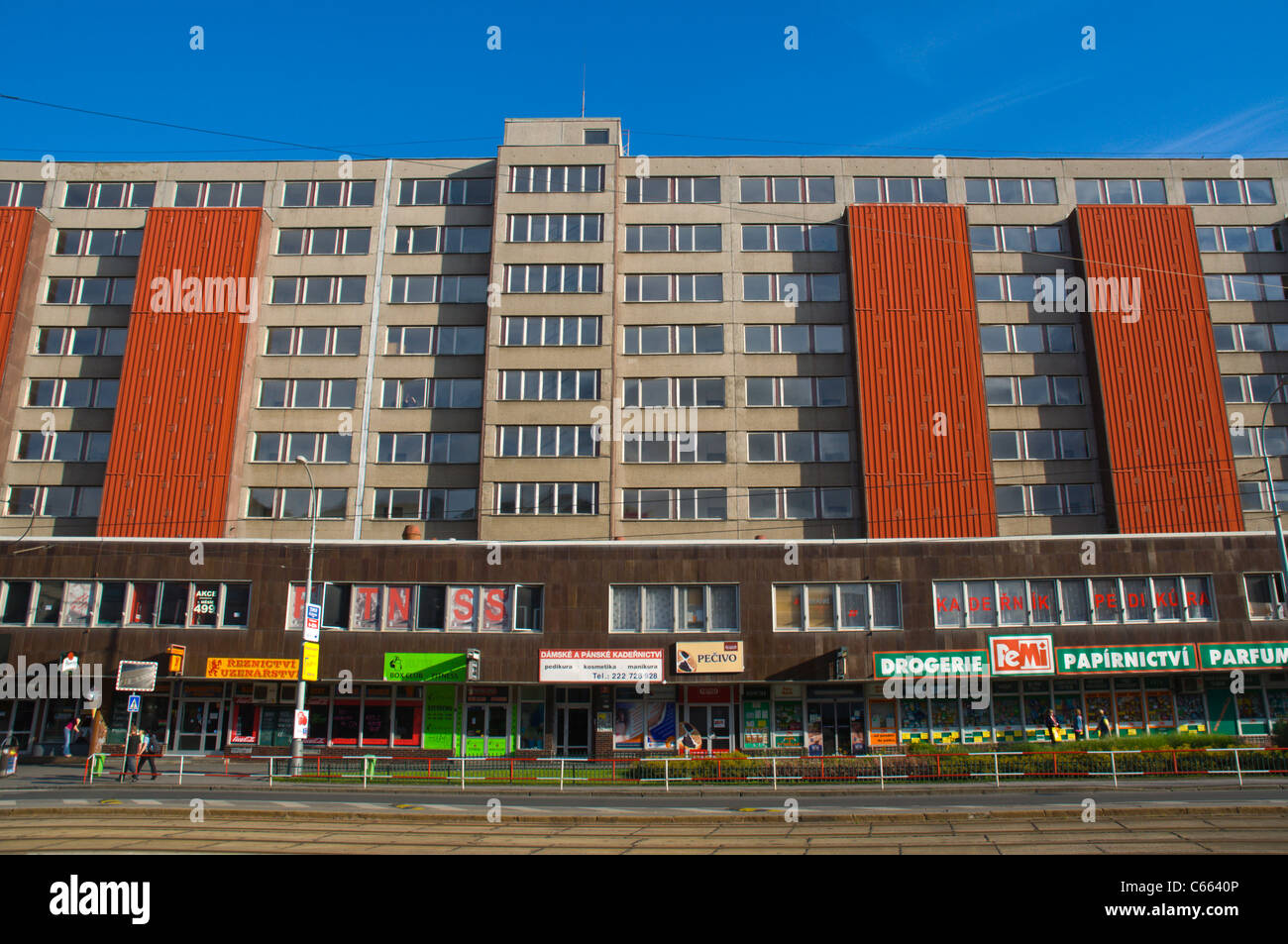 Prague panelak hi-res stock photography and images - Alamy