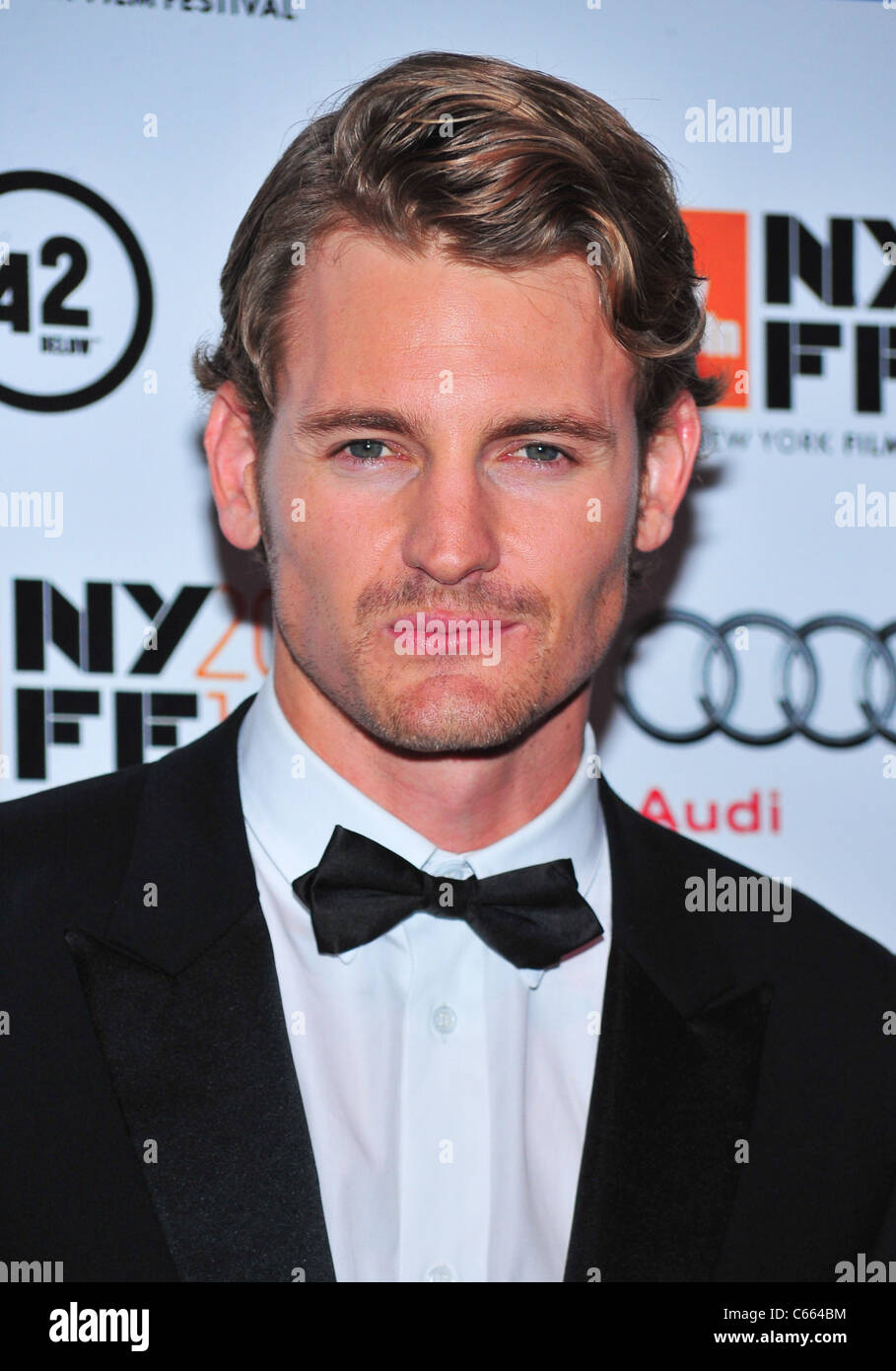 Josh Pence at arrivals for The 48th New York Film Festival Opening Night Premiere of THE SOCIAL NETWORK, Alice Tully Hall at Lincoln Center, New York, NY September 24, 2010. Photo By: Gregorio T. Binuya/Everett Collection Stock Photo