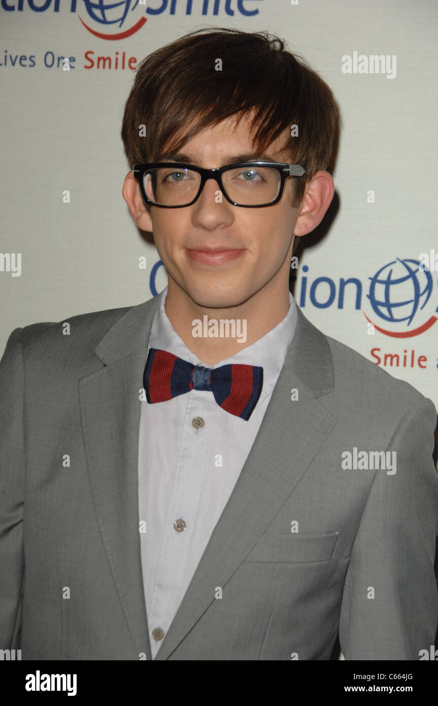 Kevin McHale at arrivals for Operation Smile's 9th Annual Smile Gala, Beverly Hilton Hotel, Beverly Hills, CA September 24, 2010. Photo By: Dee Cercone/Everett Collection Stock Photo