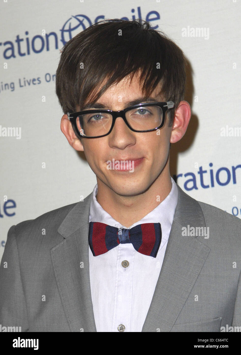 Kevin McHale at arrivals for Operation Smile's 9th Annual Smile Gala, Beverly Hilton Hotel, Beverly Hills, CA September 24, 2010. Photo By: Elizabeth Goodenough/Everett Collection Stock Photo