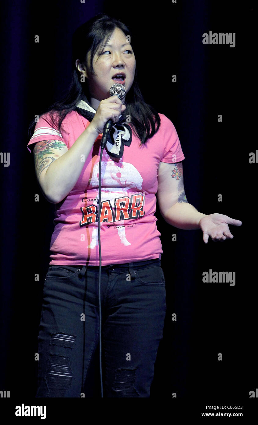 Margaret Cho on stage for Margaret Cho Performing at the Pearl Theater