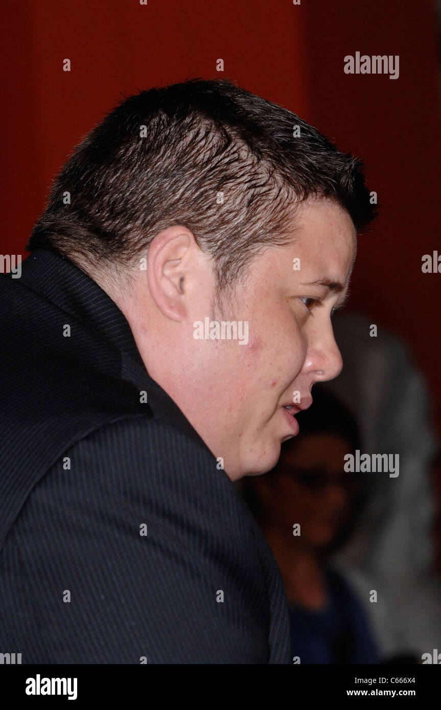 Chaz Bono at a public appearance for Cher Hand & Footprint Ceremony At Grauman's Chinese Theatre, Grauman's Chinese Theatre, Los Angeles, CA November 18, 2010. Photo By: Michael Germana/Everett Collection Stock Photo