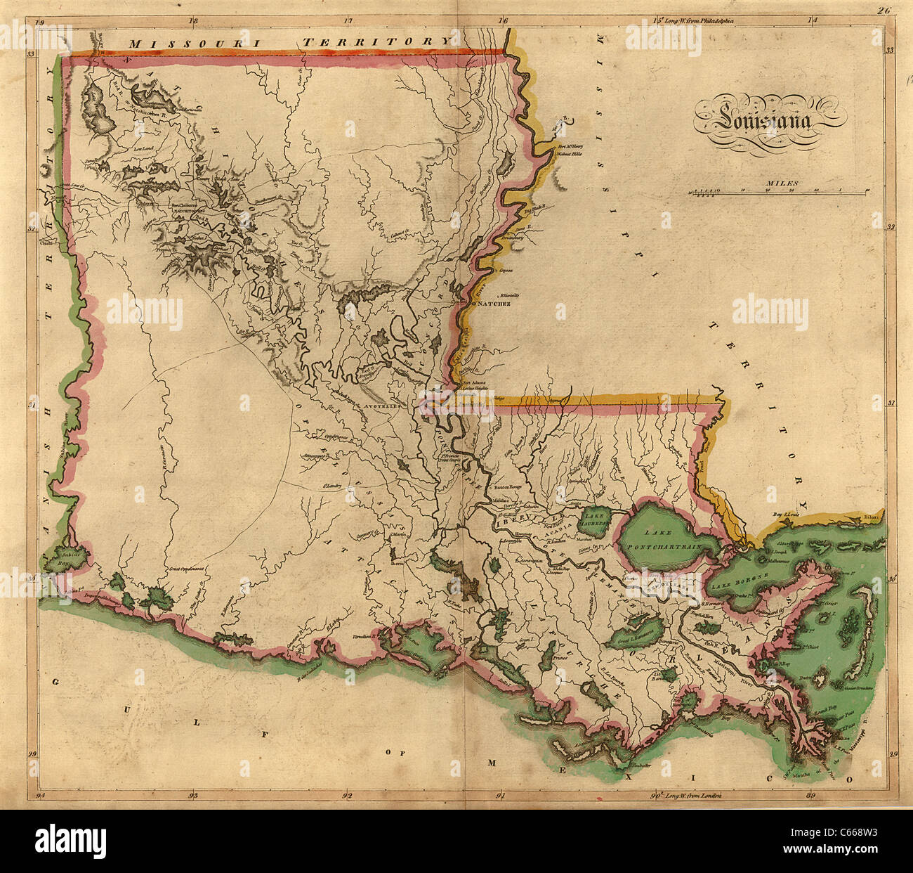 Gambling Louisiana Map