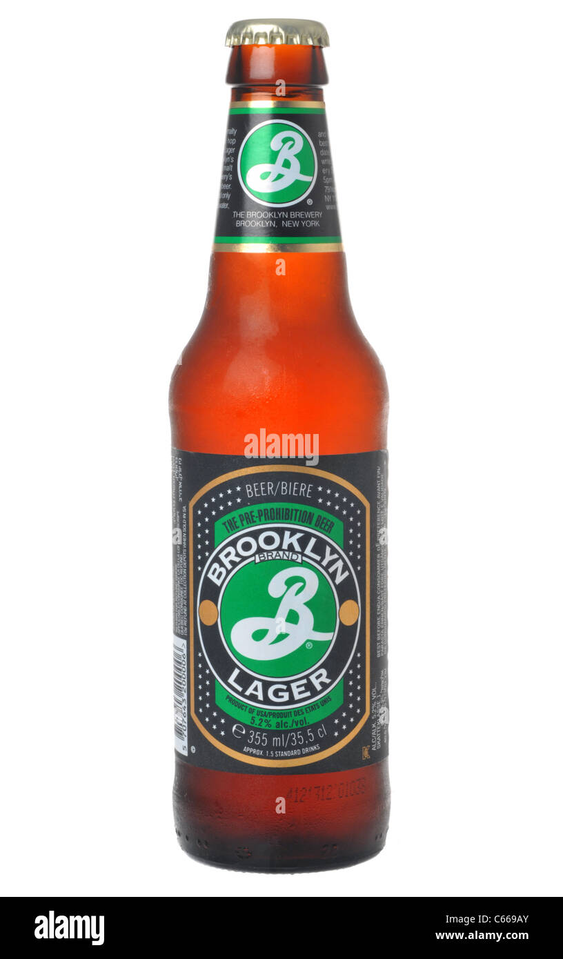 Brooklyn Lager Stock Photo