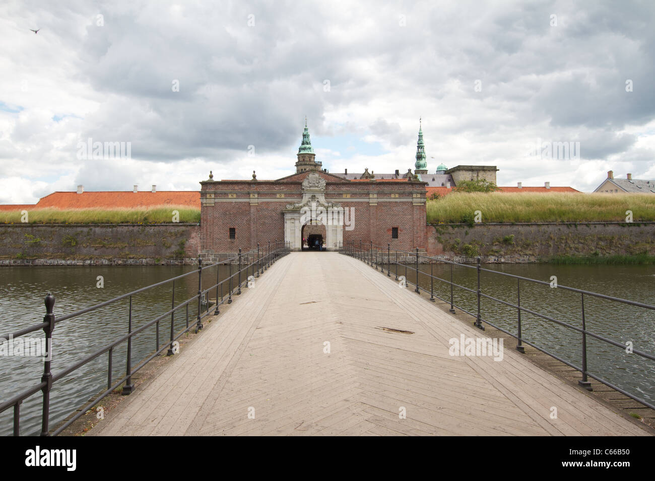 Kronborg slot,Helsingor,Denmark Stock Photo