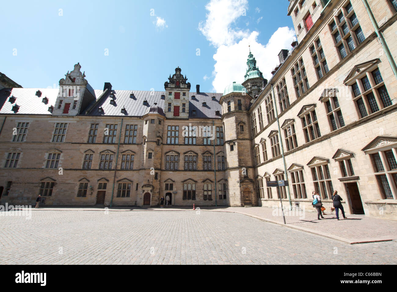 Kronborg slot,Helsingor,Denmark Stock Photo