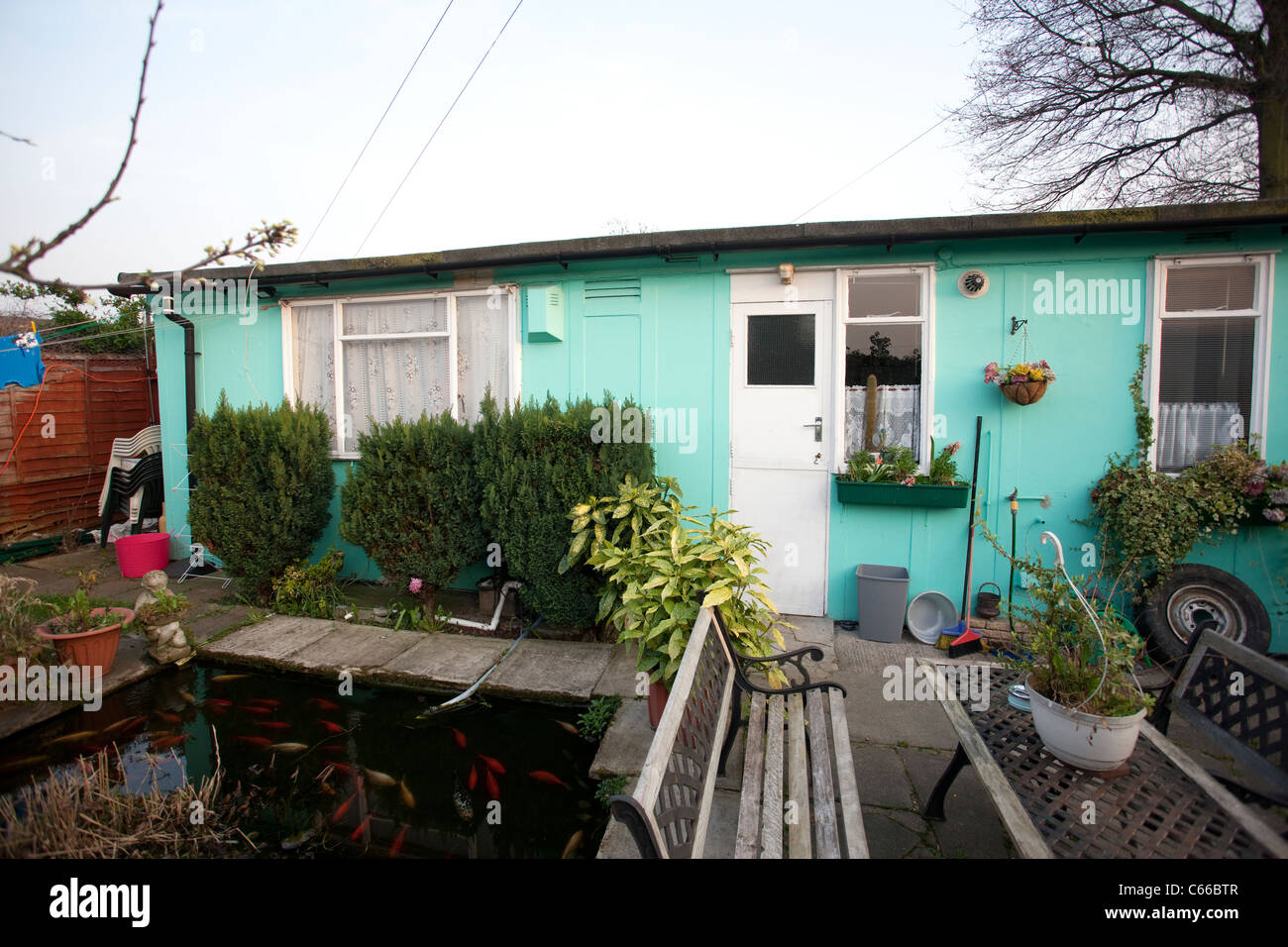 1940s concrete block house