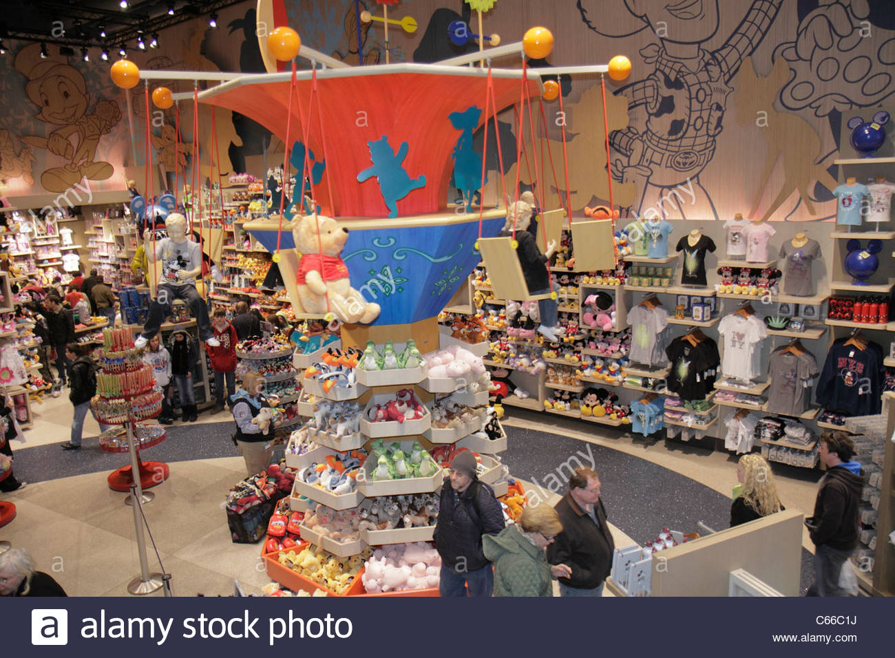 disney store interior stock photos disney store interior downtown disney christmas shop