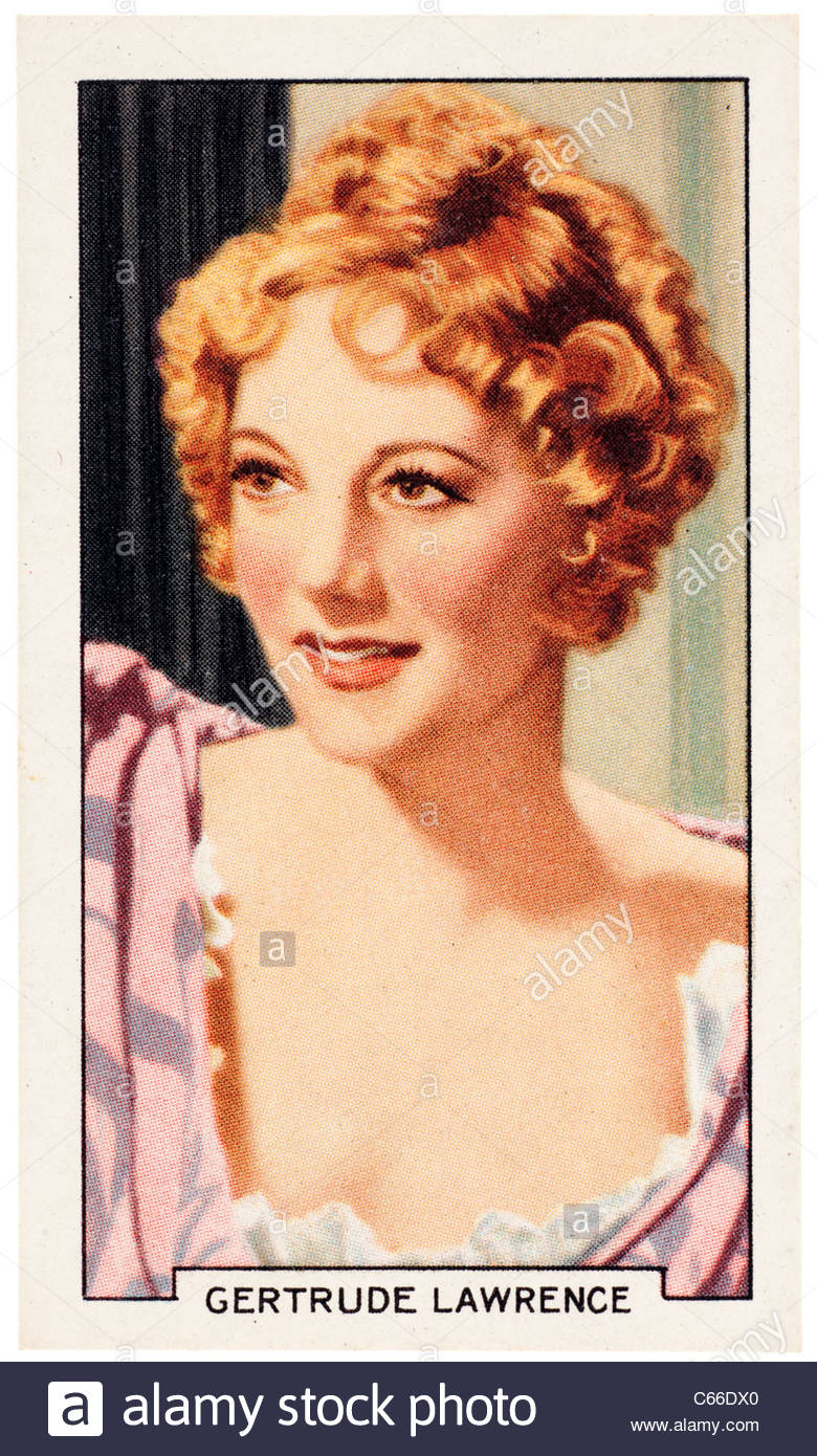 Gertrude Lawrence High Resolution Stock Photography and Images Alamy