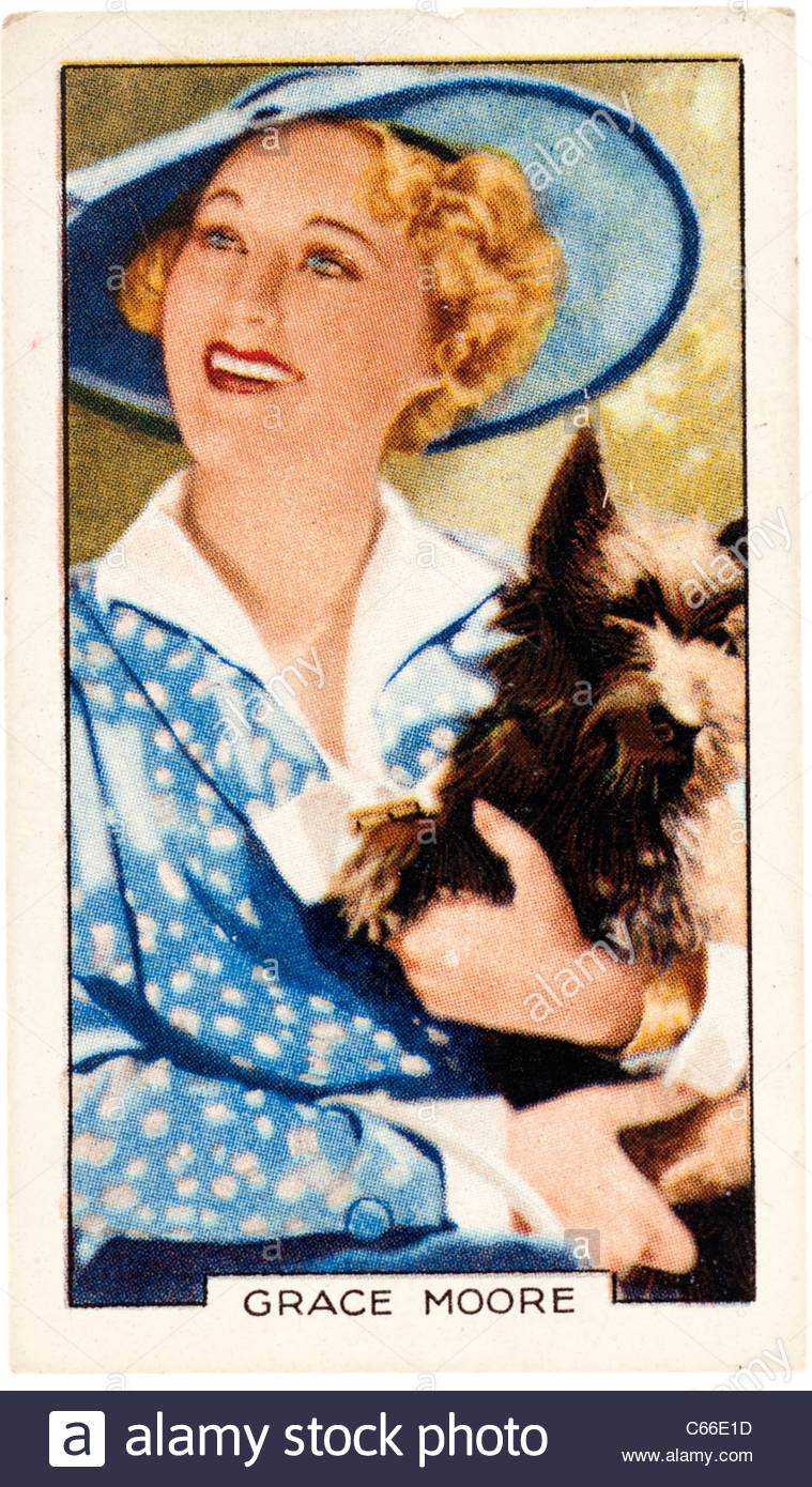 Grace Moore Singer Actress Stock Photos & Grace Moore Singer Actress