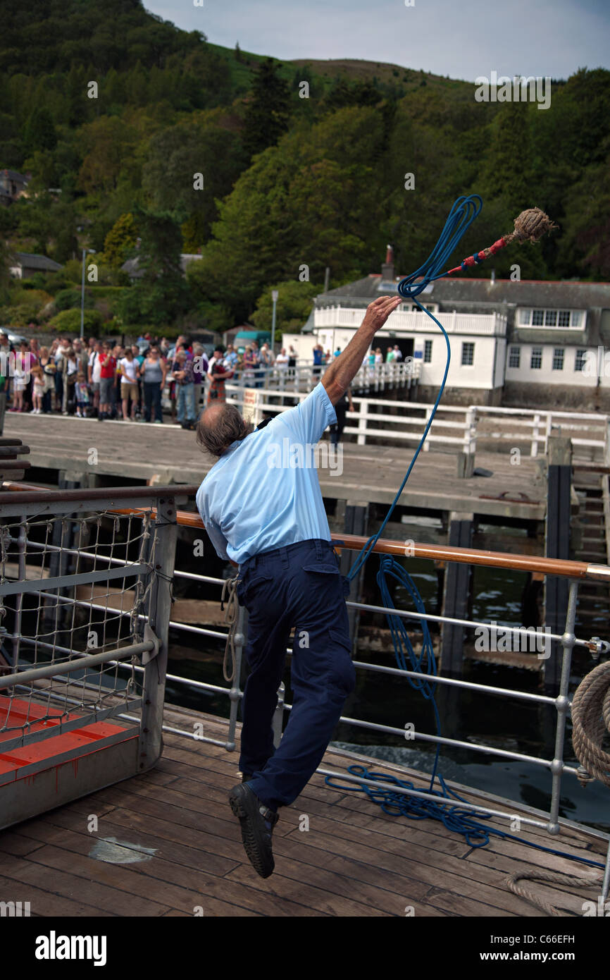 Mooring Pier Scotland Clyde Travel High Resolution Stock Photography ...