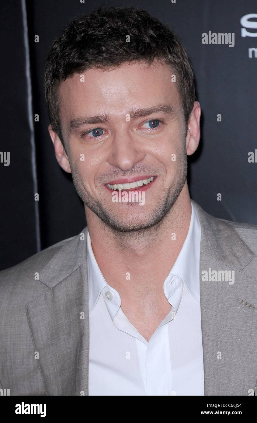 Justin Timberlake at arrivals for FRIENDS WITH BENEFITS Premiere, The Ziegfeld Theatre, New York, NY July 18, 2011. Photo By: Kristin Callahan/Everett Collection Stock Photo