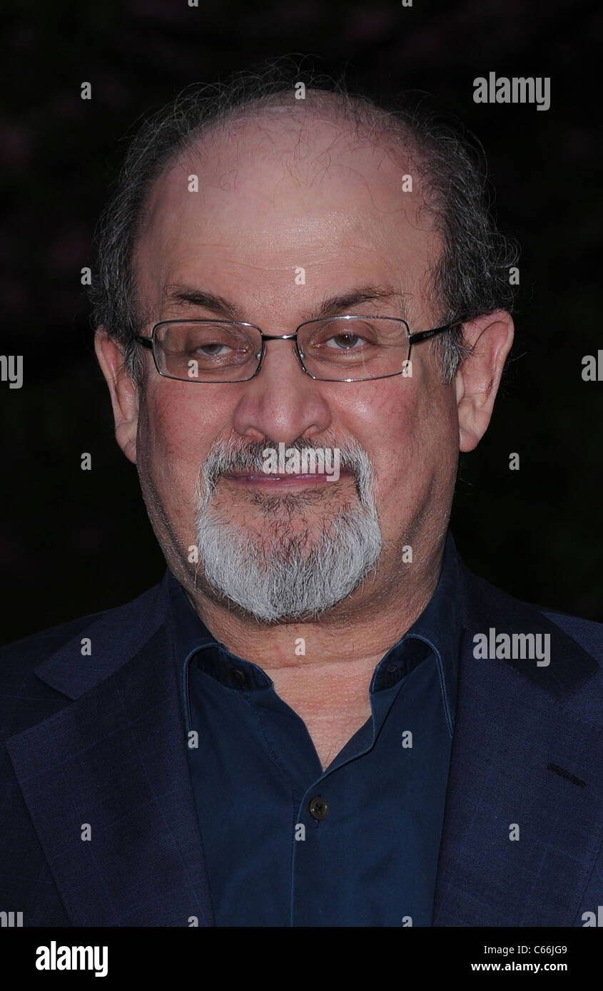 Salman Rushdie at arrivals for Vanity Fair Party at the Tribeca Film