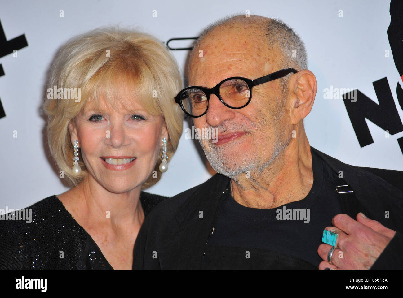 Daryl Roth, Larry Kramer in attendance for THE NORMAL HEART Revival Opening Night on Broadway, The Golden Theatre, New York, NY Stock Photo
