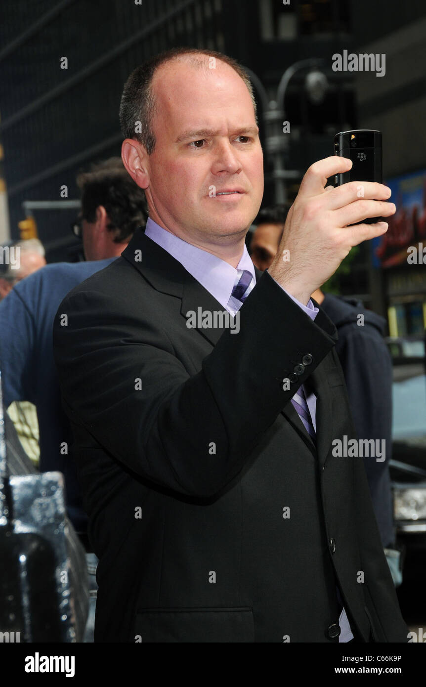 Rich Eisen at talk show appearance for The Late Show with David Letterman - WED, Ed Sullivan Theater, New York, NY April 27, 2011. Photo By: Desiree Navarro/Everett Collection Stock Photo