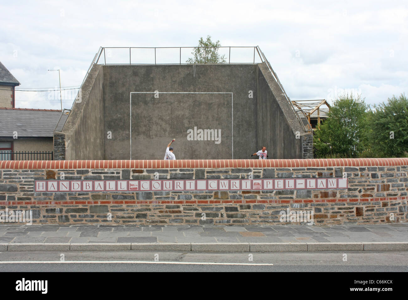 Handball court hires stock photography and images Alamy