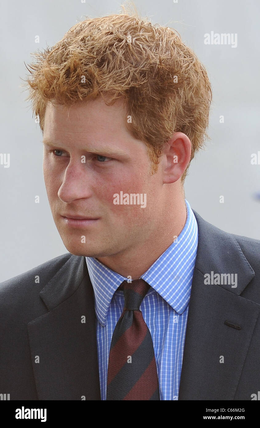 Prince Harry at a public appearance for Prince Harry Address British and American Veterans Organizations, Intrepid Sea Air and Space Museum, New York, NY June 25, 2010. Photo By: Kristin Callahan/Everett Collection Stock Photo