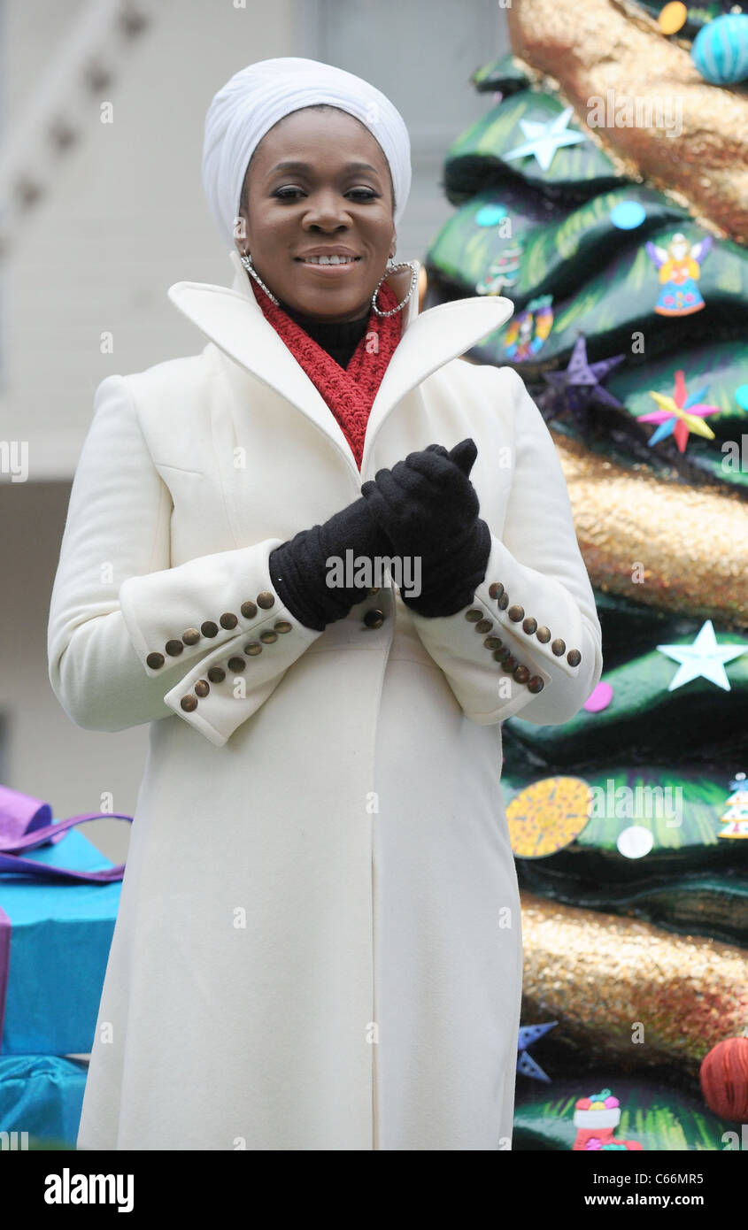 India Arie in attendance for 84th Annual Macy's Thanksgiving Day Parade, , New York, NY November 25, 2010. Photo By: Kristin Callahan/Everett Collection Stock Photo