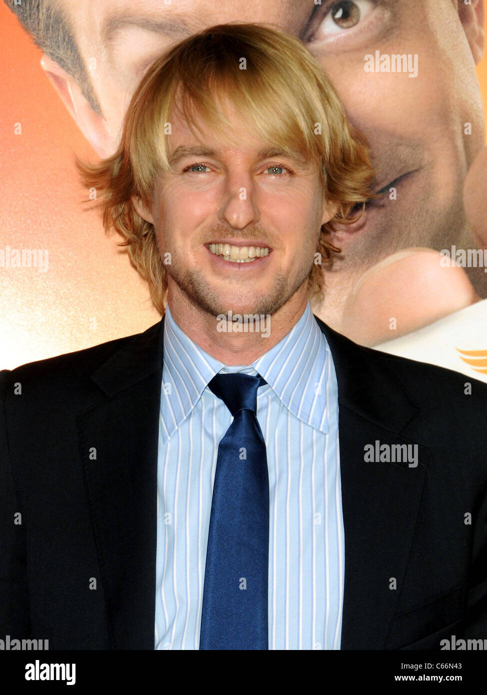 Owen Wilson at arrivals for HALL PASS Premiere, Arclight Cinerama Dome, Los Angeles, CA February 23, 2011. Photo By: Dee Cercone/Everett Collection Stock Photo