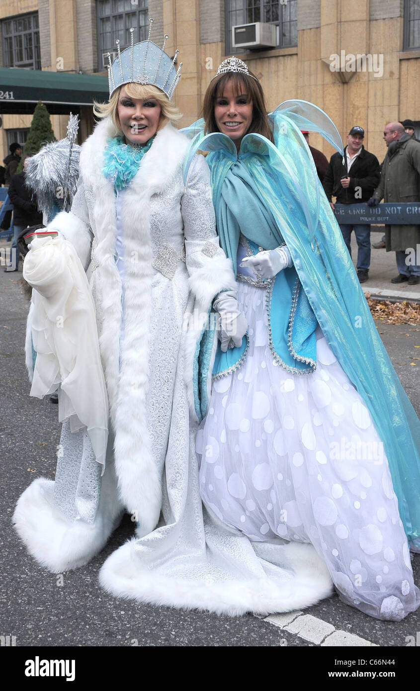 Joan Rivers, Melissa Rivers in attendance for 84th Annual Macy's Thanksgiving Day Parade, , New York, NY November 25, 2010. Photo By: Kristin Callahan/Everett Collection Stock Photo