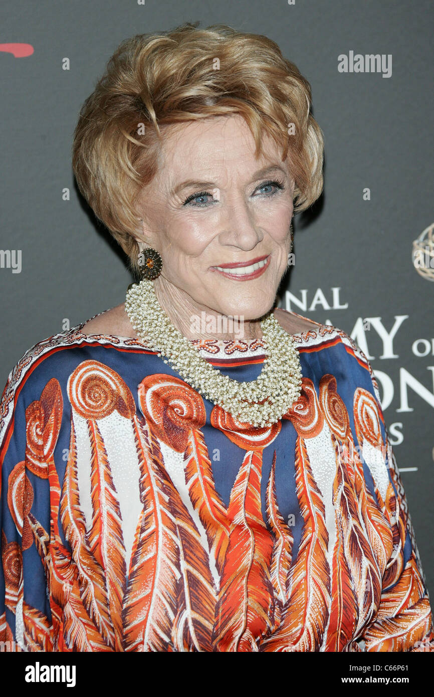 Jeanne Cooper at arrivals for 38th Annual Daytime Entertainment Emmy Awards - ARRIVALS PT 2, Hilton Hotel, Las Vegas, NV June 19, 2011. Photo By: James Atoa/Everett Collection Stock Photo
