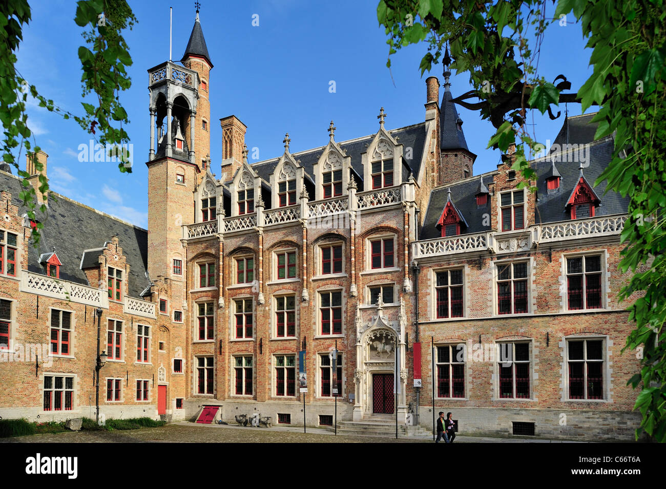 The Gruuthuse Museum in Bruges, Belgium Stock Photo