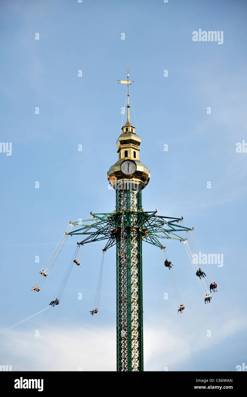 Chairoplane or swing carousel at the Prater, Vienna, Austria, Europe Stock  Photo - Alamy