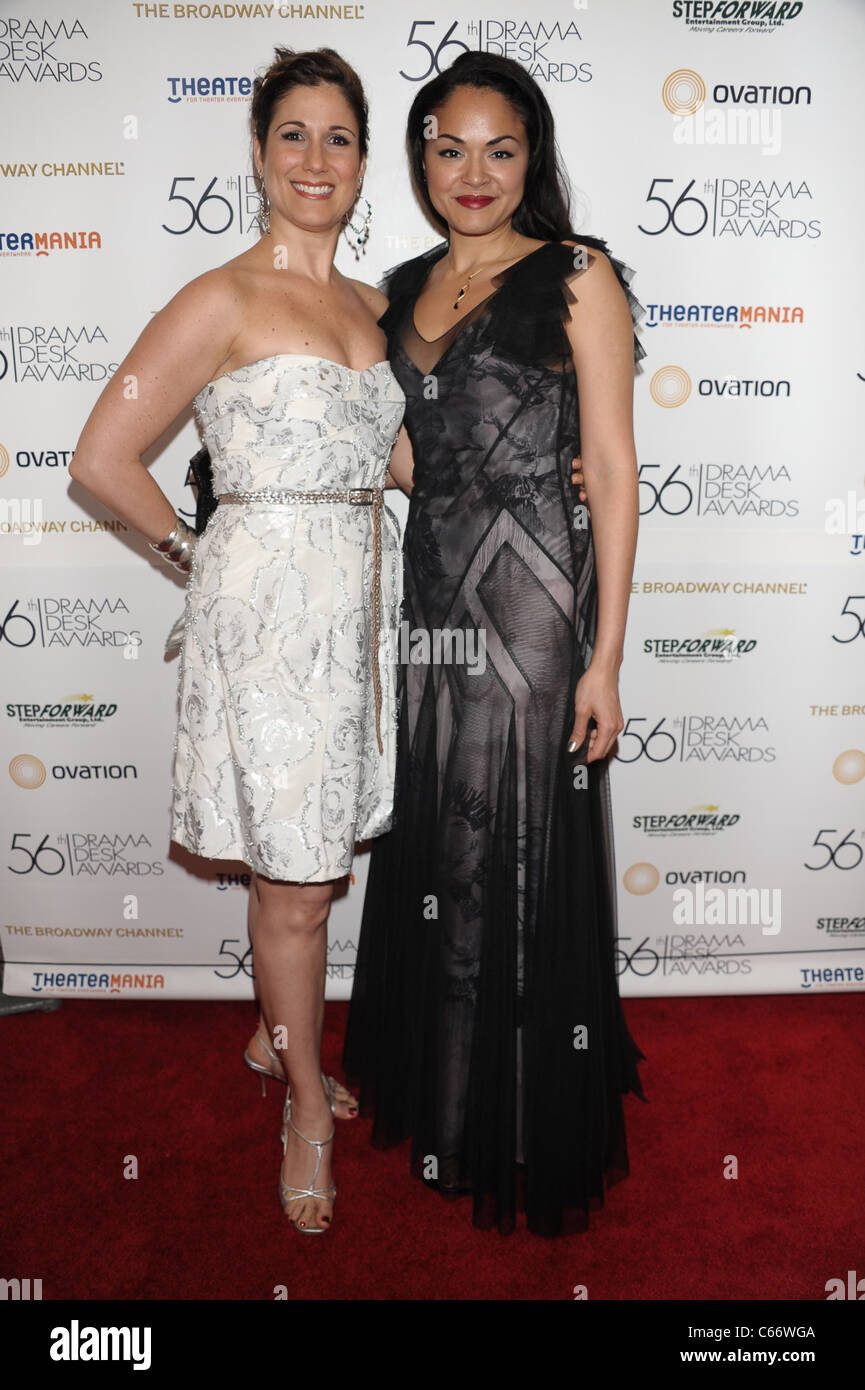 Stephanie J. Block, Karen Olivo in attendance for 56th Annual Drama