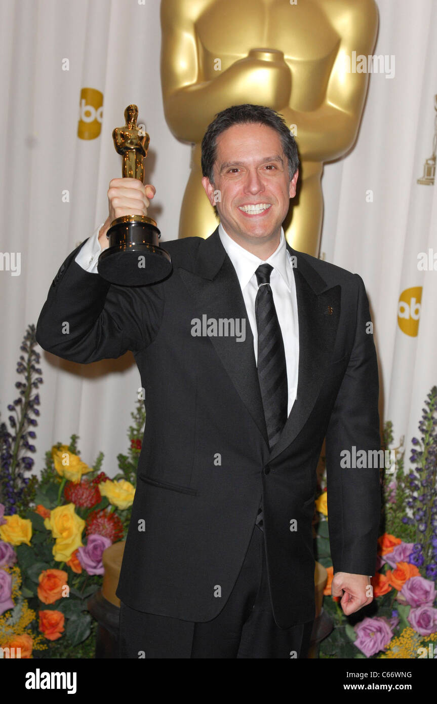 Lee Unkrich (Best Animated Feature Film of the Year for TOY STORY 3) in the press room for The 83rd Academy Awards Oscars - Press Room, The Kodak Theatre, Los Angeles, CA February 27, 2011. Photo By: Elizabeth Goodenough/Everett Collection Stock Photo