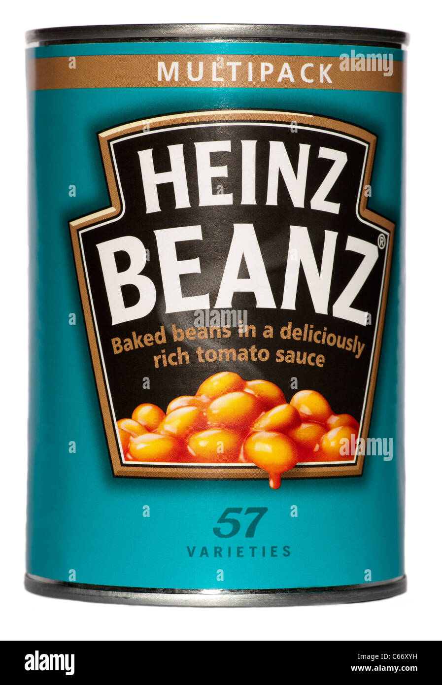Tin Of Heinz Baked Beans Stock Photo