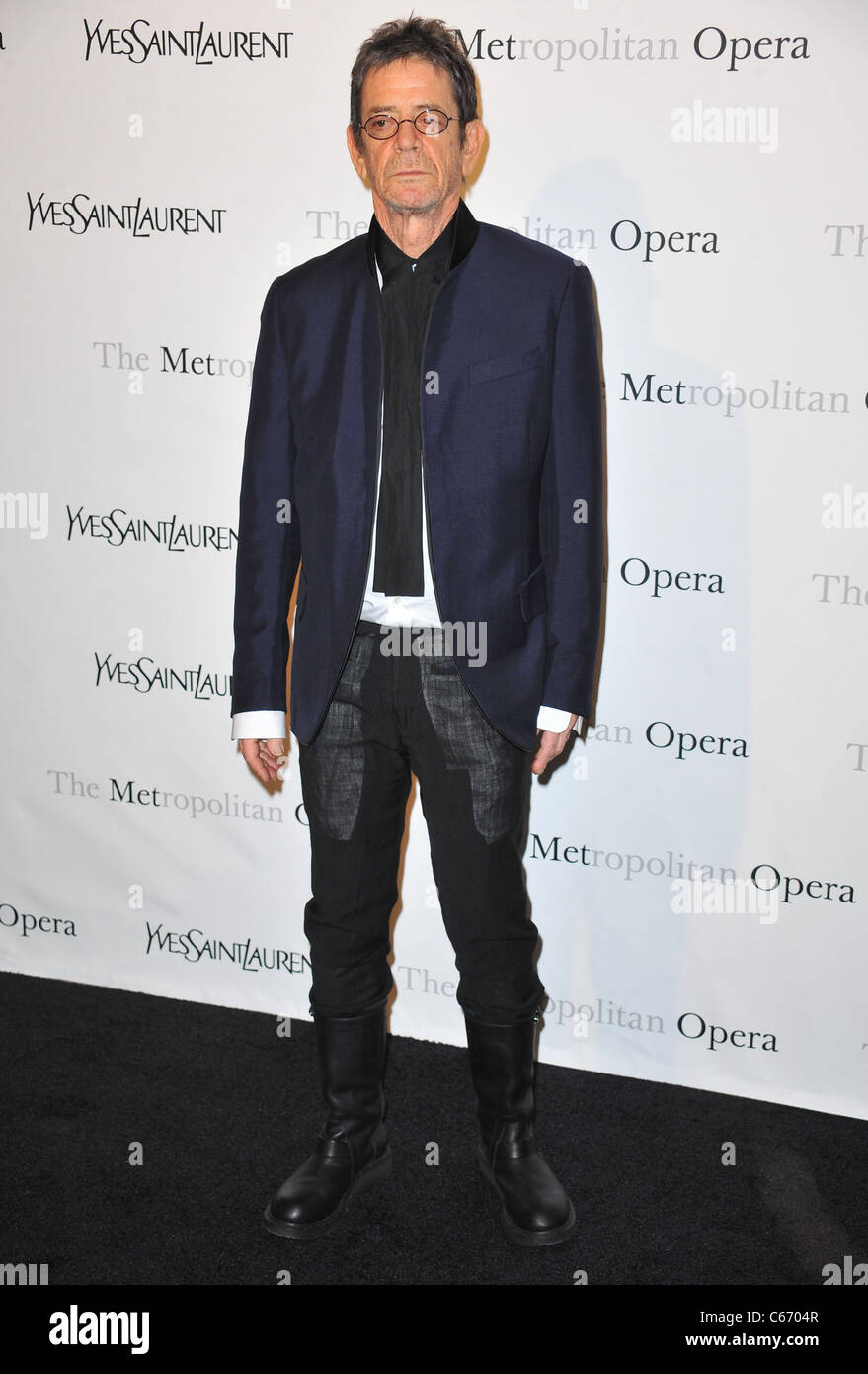 Lou Reed in attendance for The Metropolitan Opera Premiere of LE COMTE