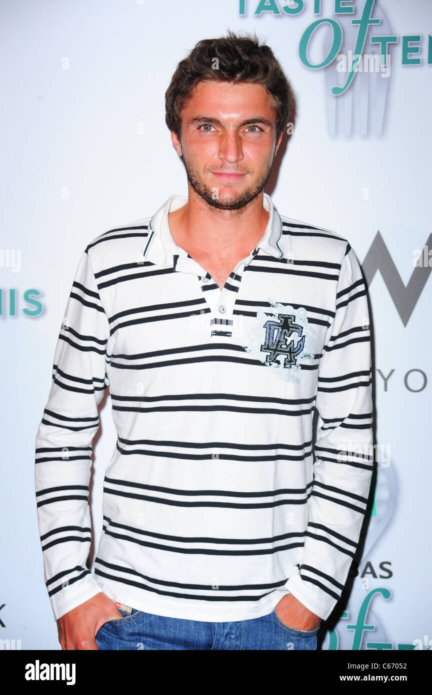 Gilles Simon at a public appearance for 11th Annual BNP PARIBAS Taste