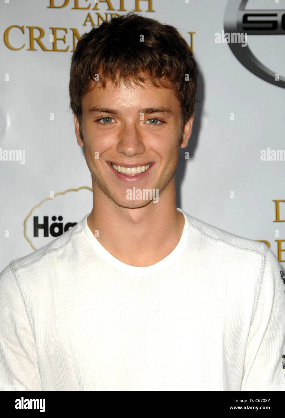 Jeremy Sumpter at arrivals for Death & Cremation Premiere, , Los Angeles, CA August 26, 2010. Photo By: Dee Cercone/Everett Collection Stock Photo