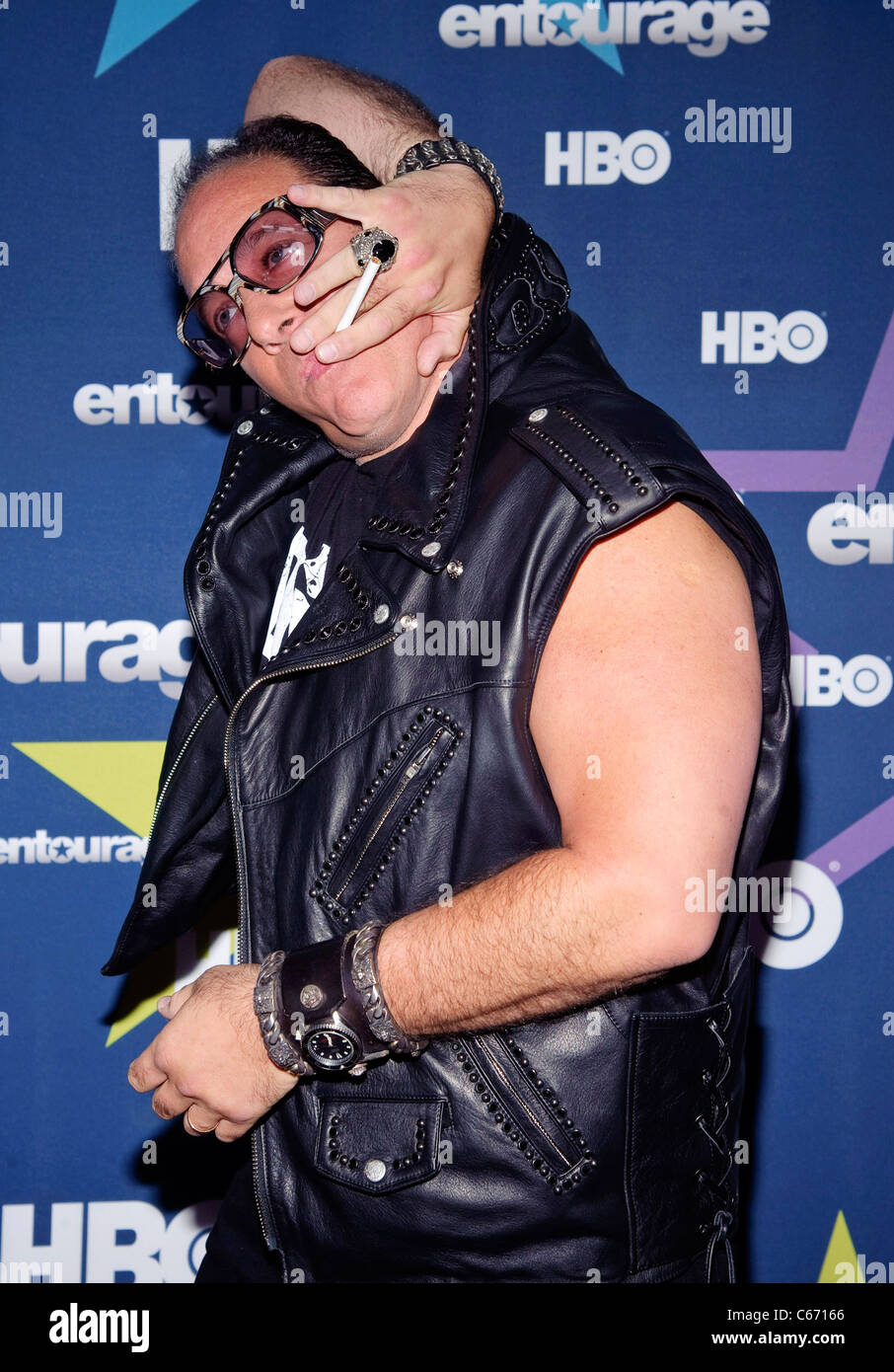 Andrew Dice Clay at arrivals for ENTOURAGE Season Eight Premiere, The