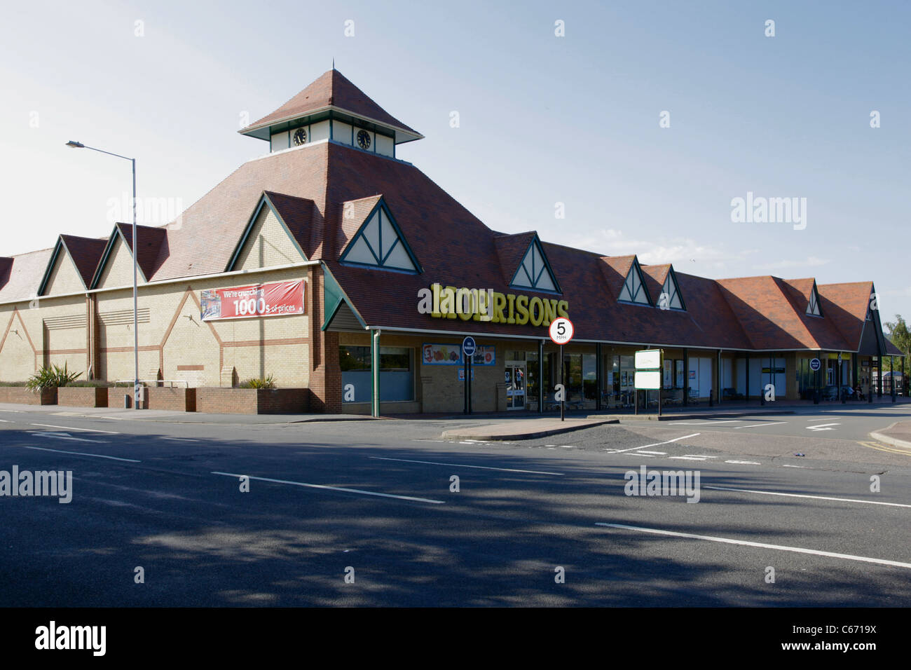 Morrisons supermarket Cheriton Road Folkestone Kent Stock Photo Alamy