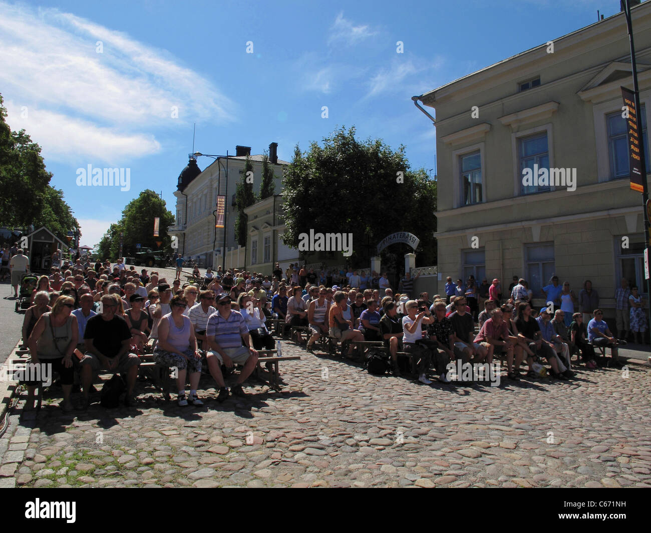 Scandinavia Finland Pori Jazz festival Stock Photo