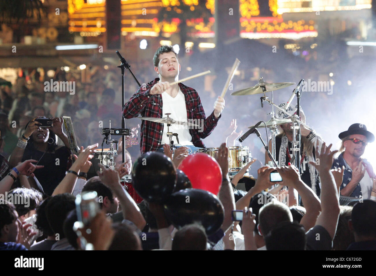 Noah "Xaphoon Jones" Beresin of Chiddy Bang in attendance for The MTV O