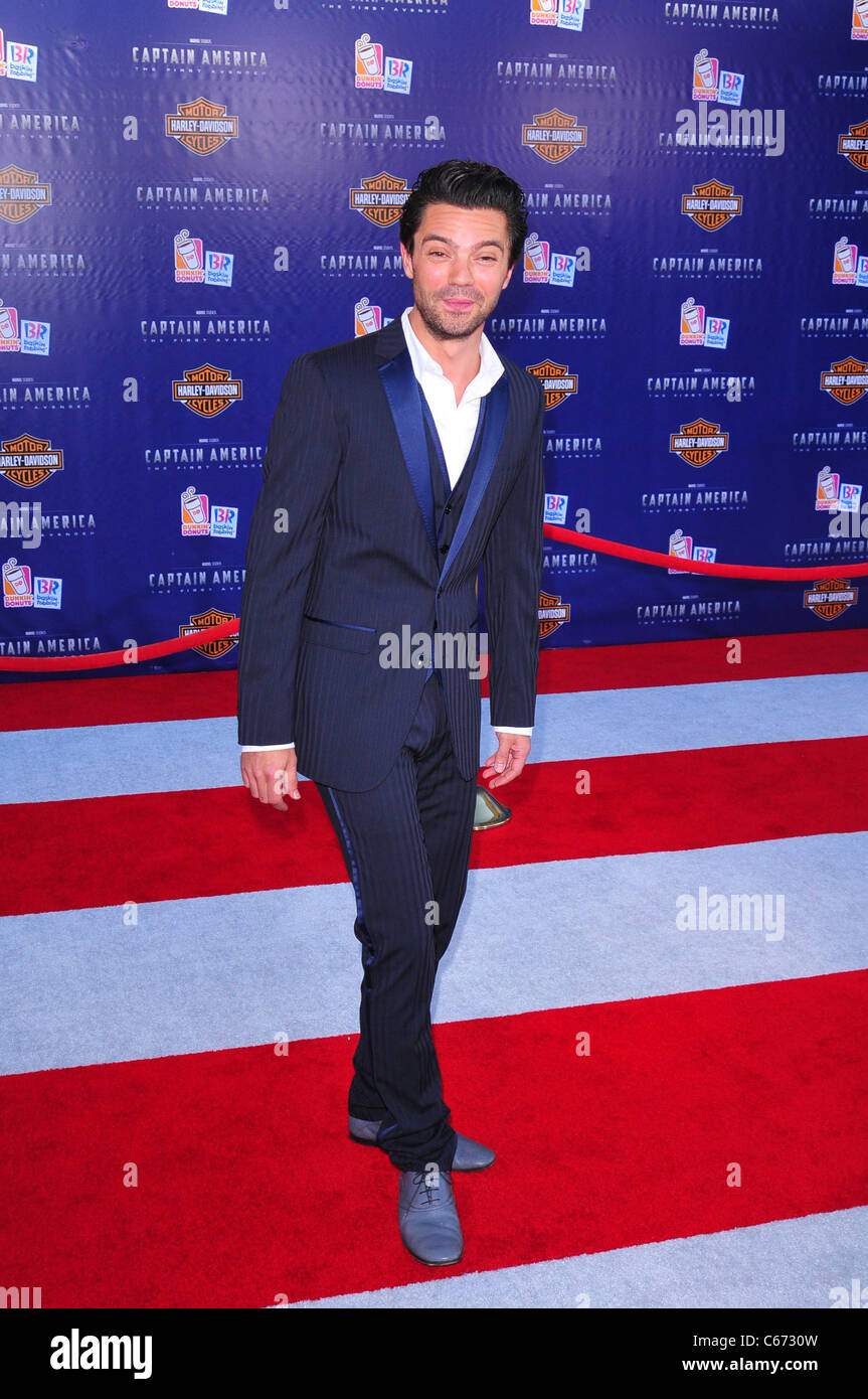 Dominic Cooper At Arrivals For Captain America The First Avenger Premiere El Capitan Theatre