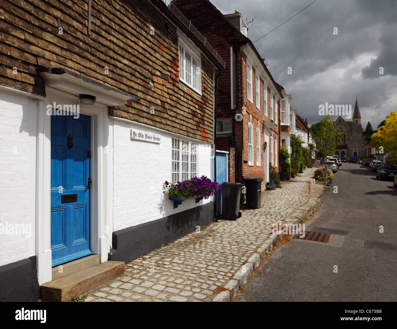 Sutton Valence Stock Photo - Alamy