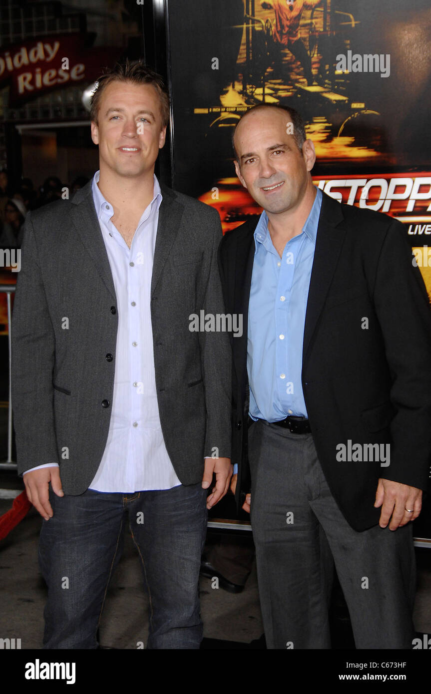 Reed Timmer, Sean Casey at arrivals for UNSTOPPABLE Premiere, Regency Village Theater, Westwood, CA October 26, 2010. Photo By: Stock Photo