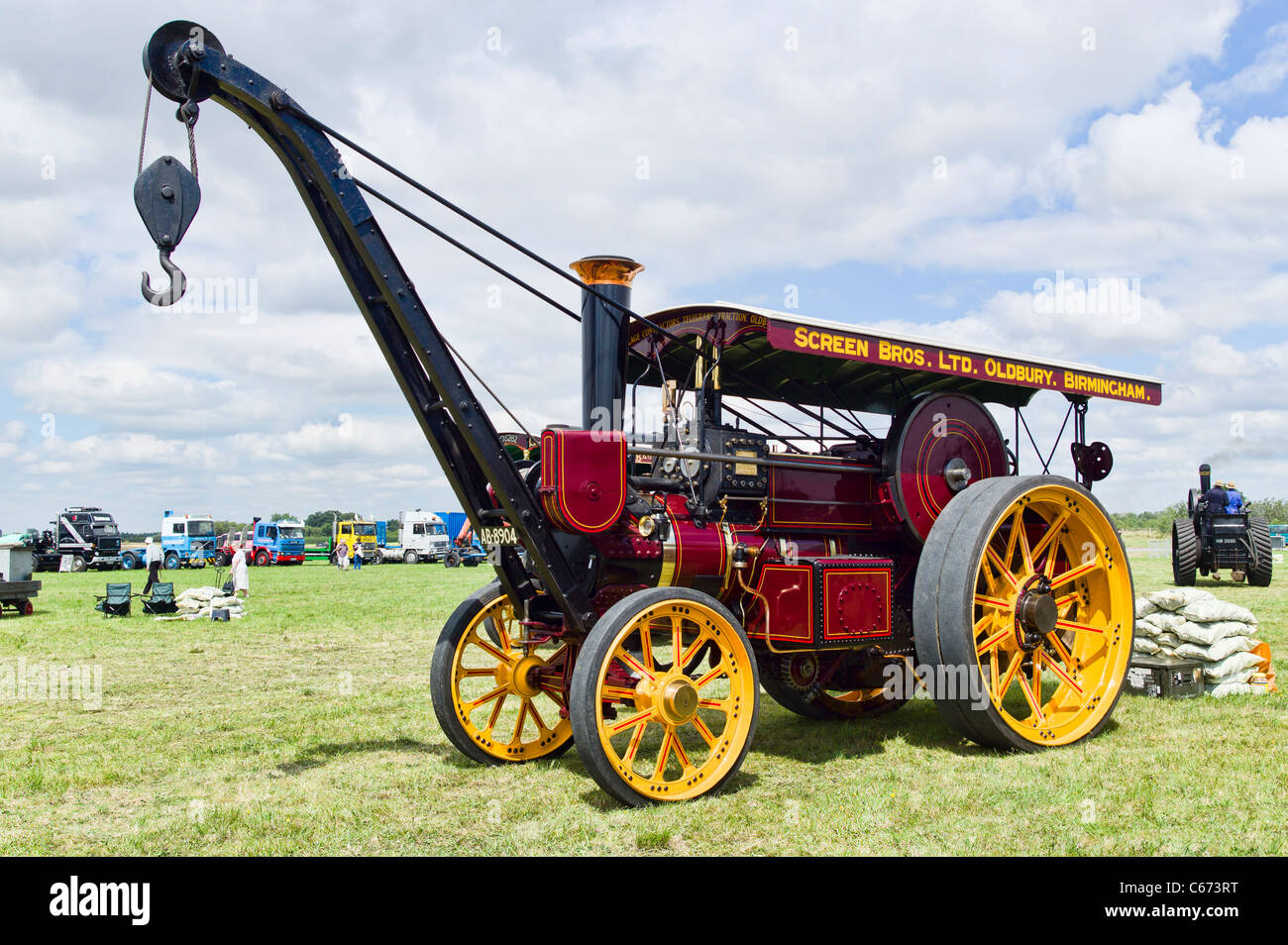 Replica burrell steam road locomotive hi-res stock photography and ...