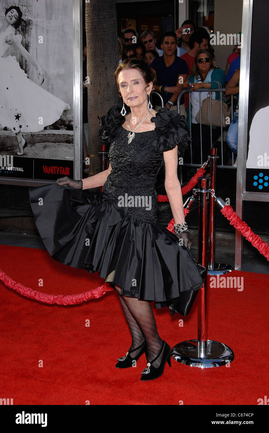 Margaret O'Brien at arrivals for 2011 TCM Classic Film Festival Opening Night, Grauman's Chinese Theatre, Los Angeles, CA April 28, 2011. Photo By: Michael Germana/Everett Collection Stock Photo