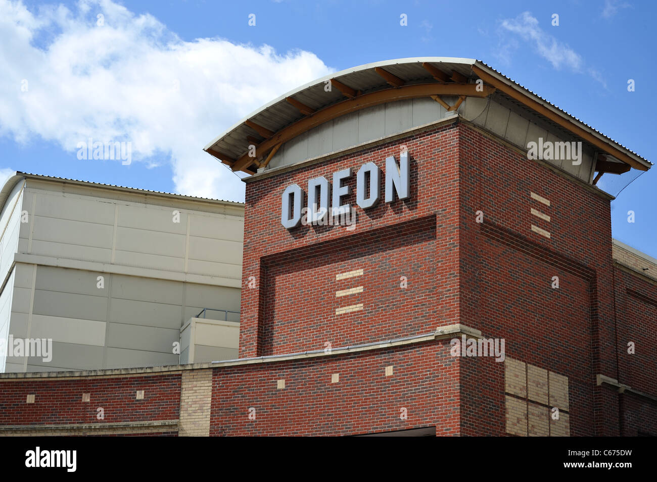 Odeon cinema sign Southend on Sea Stock Photo
