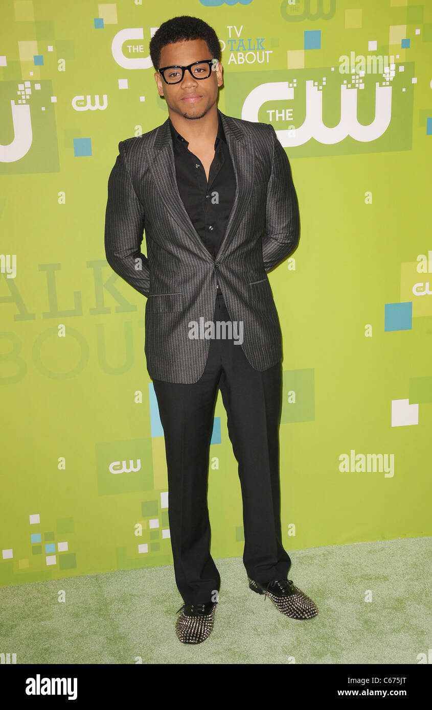 Tristan Wilds at arrivals for CW Network Upfront Presentation for Fall