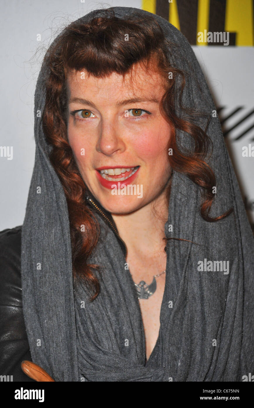 Melissa auf der Maur at arrivals for HIT SO HARD Premiere Screening, MoMA Museum of Modern Art, New York, NY March 28, 2011. Photo By: Gregorio T. Binuya/Everett Collection Stock Photo