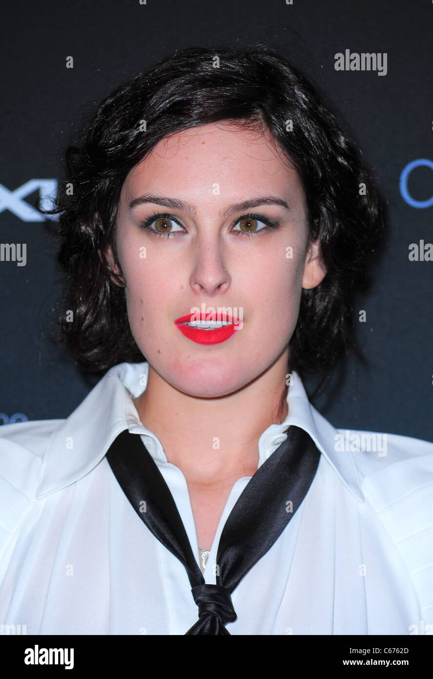 Rumer Willis at a public appearance for The Darker Side of Green Debate