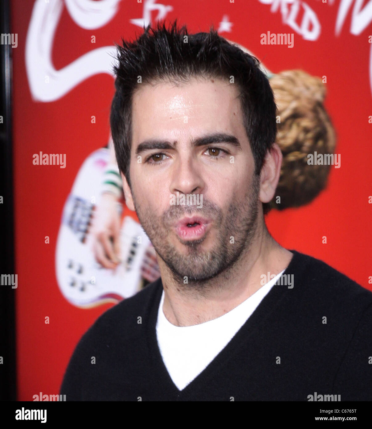 Eli Roth at arrivals for Scott Pilgrim vs. The World Premiere, Grauman's Chinese Theatre, Los Angeles, CA July 27, 2010. Photo By: Adam Orchon/Everett Collection Stock Photo
